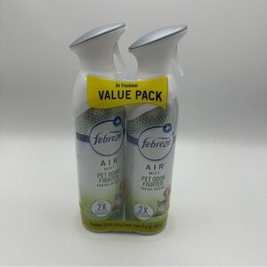 Febreze Air Mist Pet Odor Fighter Value Pack (2 pk)